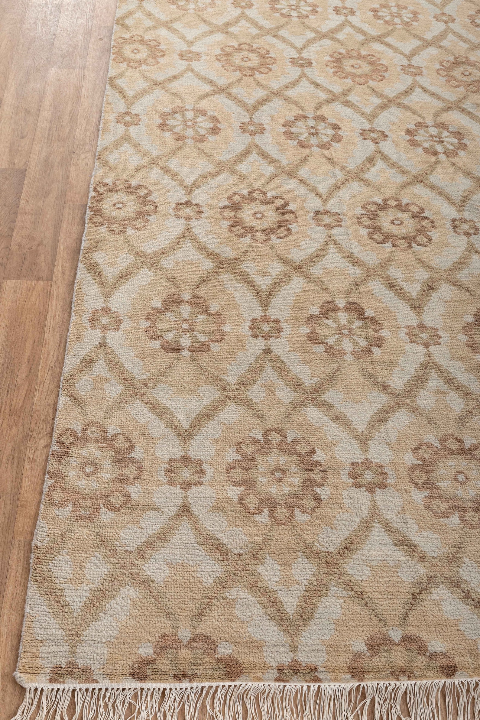 10x14 Rug Transitional Handmade Wool Area Colors Beige Camel Etsy