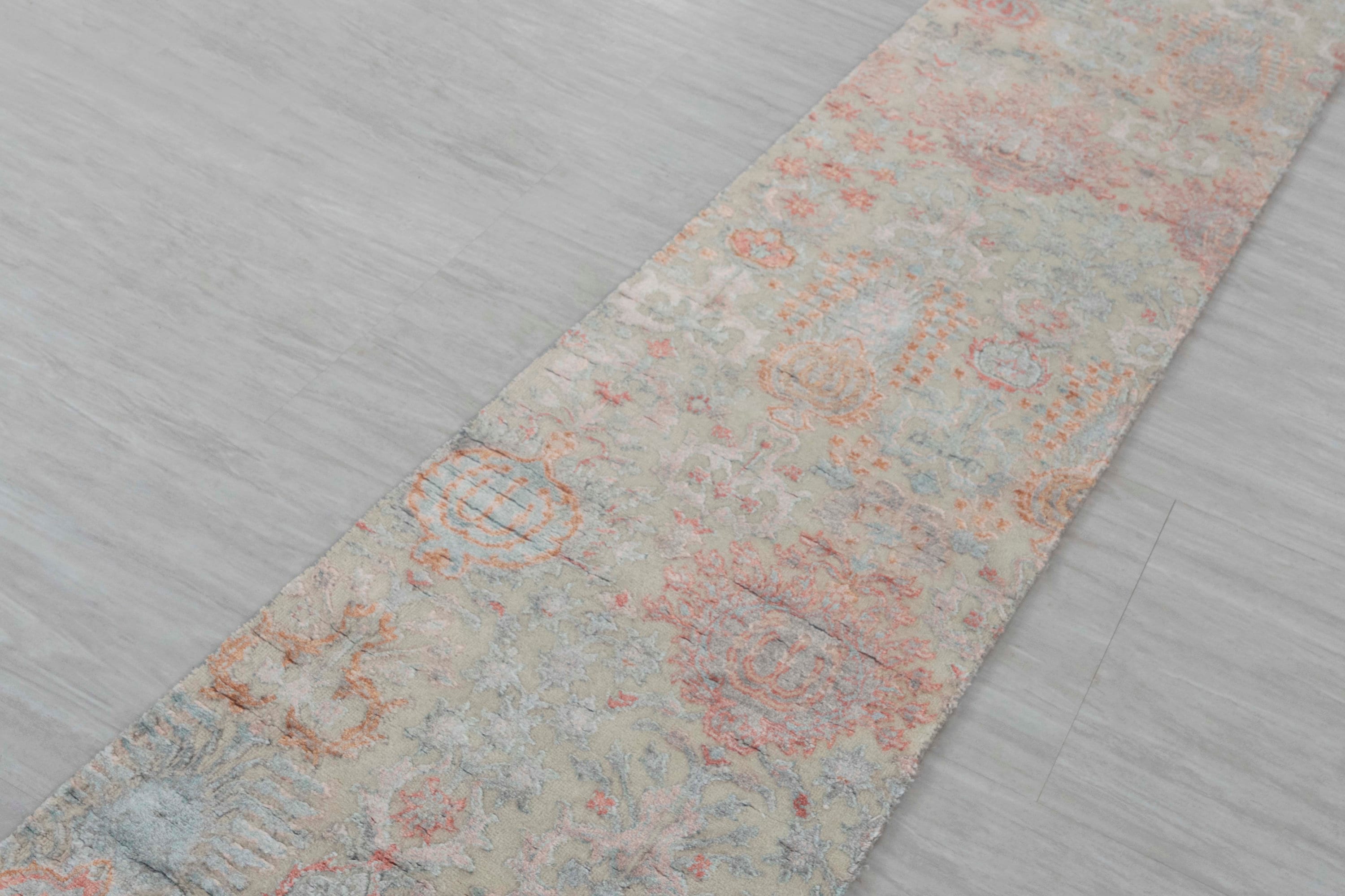 2x15 Ft. Colorful Transitional Extra Large Runner Rug Modern Design Rug ...