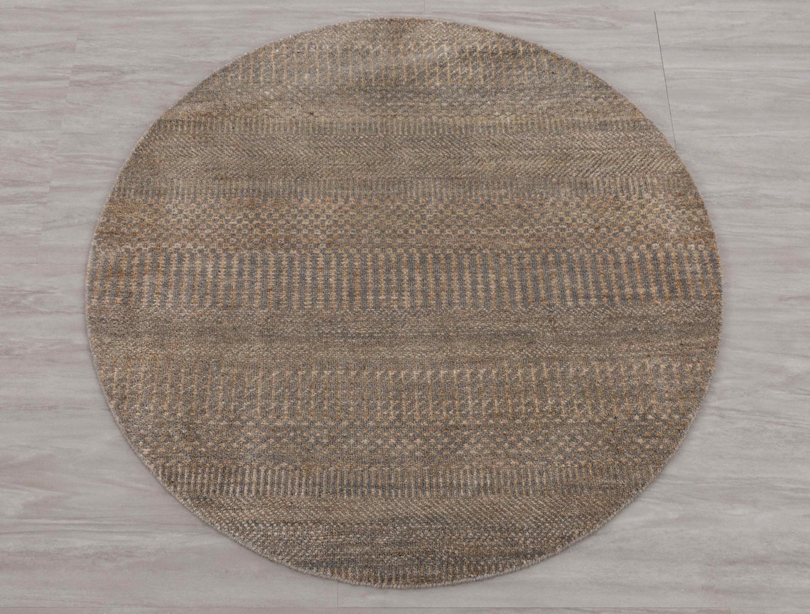 3x3 Rug Round rug/Rug/Area Rug/Floor Rugs/Handmade Rug Etsy