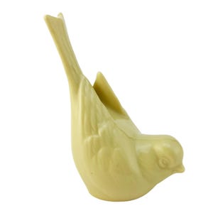 Lenox China Vintage YELLOW Bird EARLY Mold Great Detail Figurine Green Blue Mark