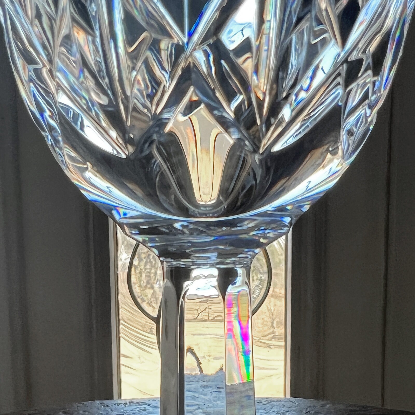 Waterford Crystal BALLYSHANNON Red Wine CLARET Glass Earlier Ireland