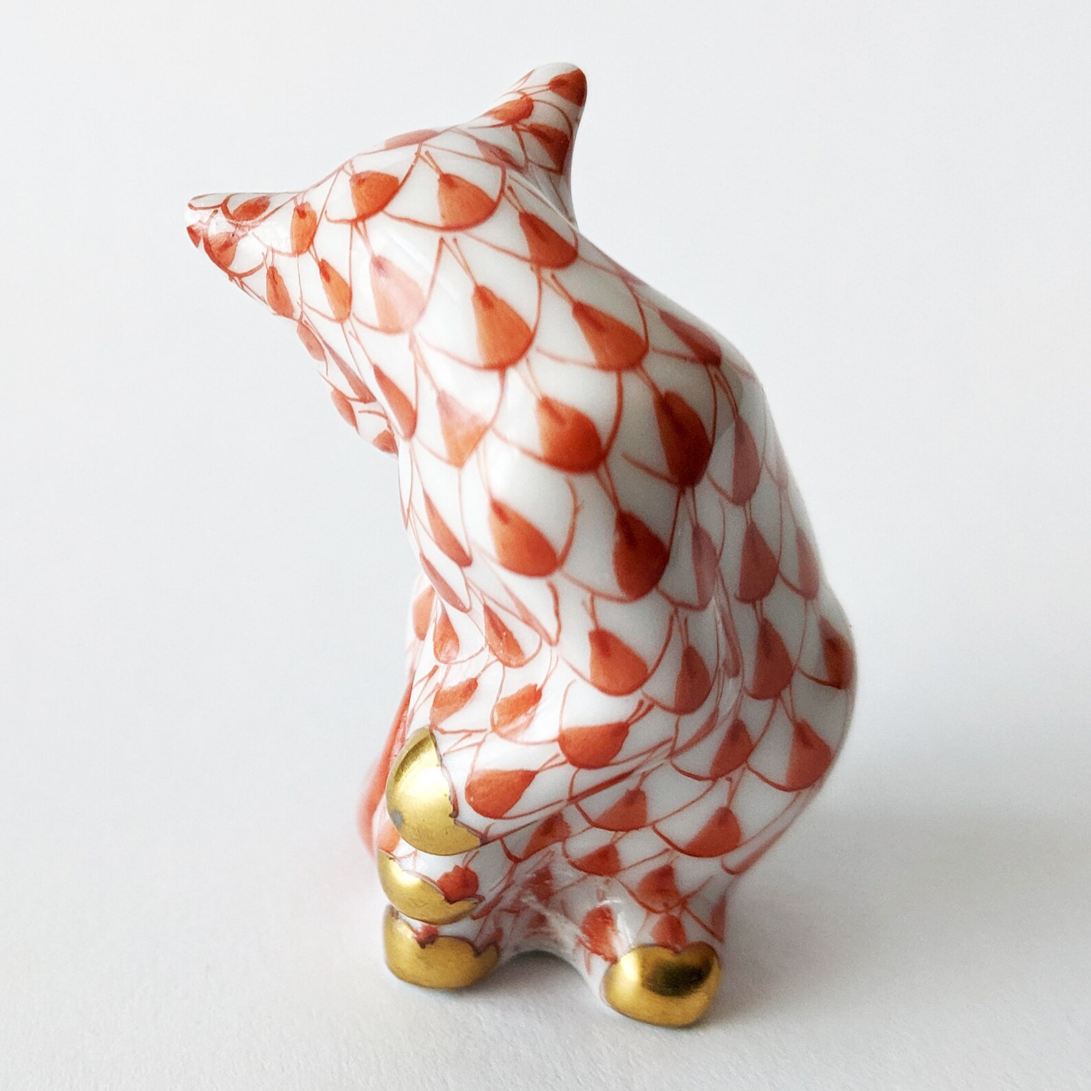 herend porcelain cats