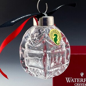 Waterford Crystal 1999 Annual Ball Ornament 8th in Series