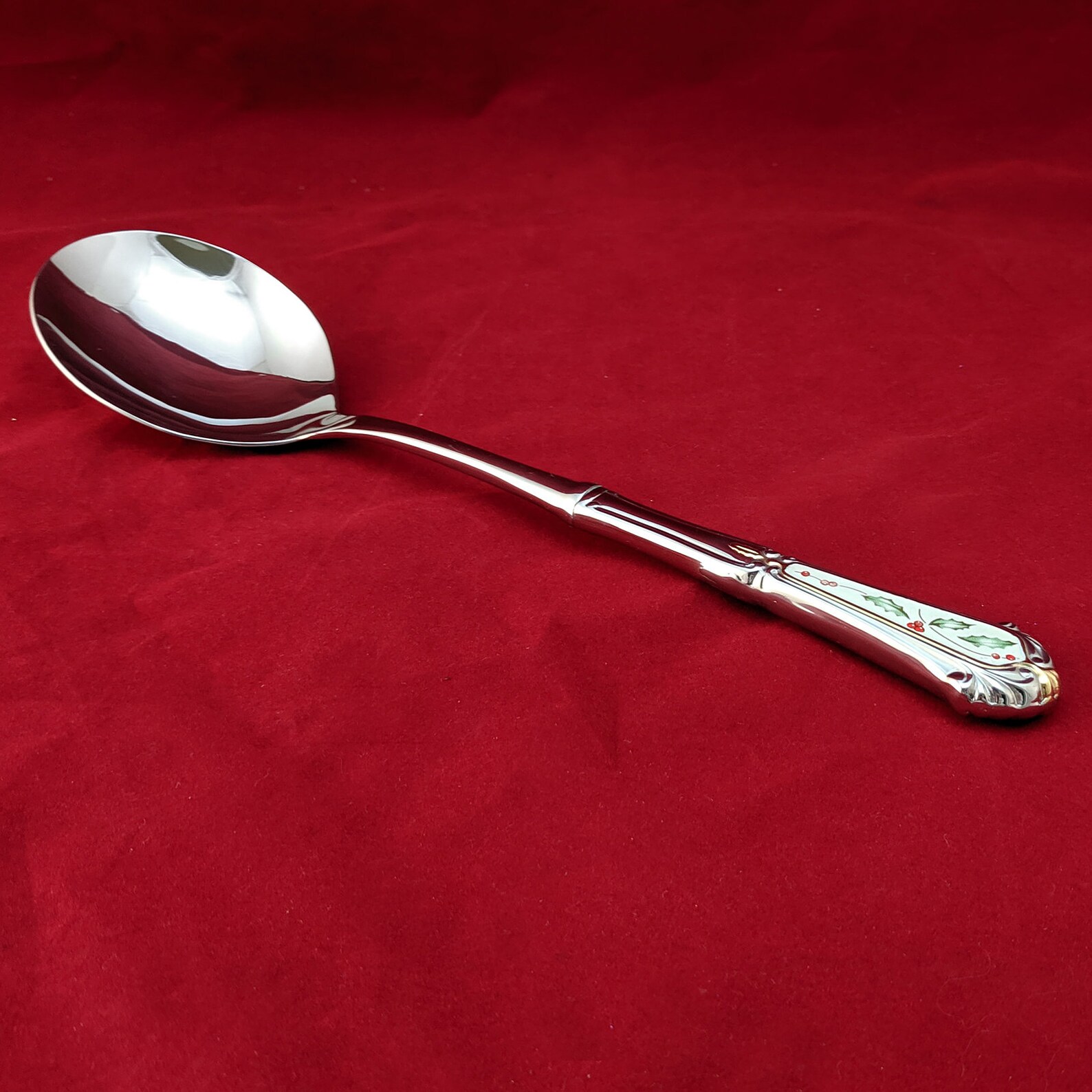 Lenox HOLIDAY Flatware 11 CASSEROLE Serving Spoon for Etsy