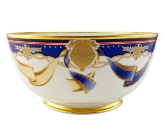 Lenox China American Commemorative Statement Bowl Millennium 80 Yr White House