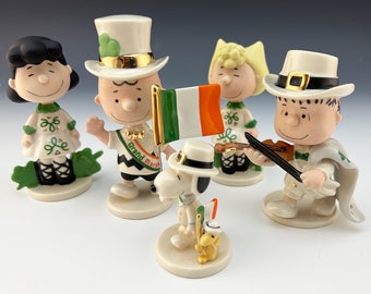 Lenox Peanuts Beach Party Set of 3 Figurines With Box - Etsy