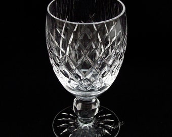 Waterford Crystal BOYNE White Wine Glass Earlier Ireland Mark 4 1/2"