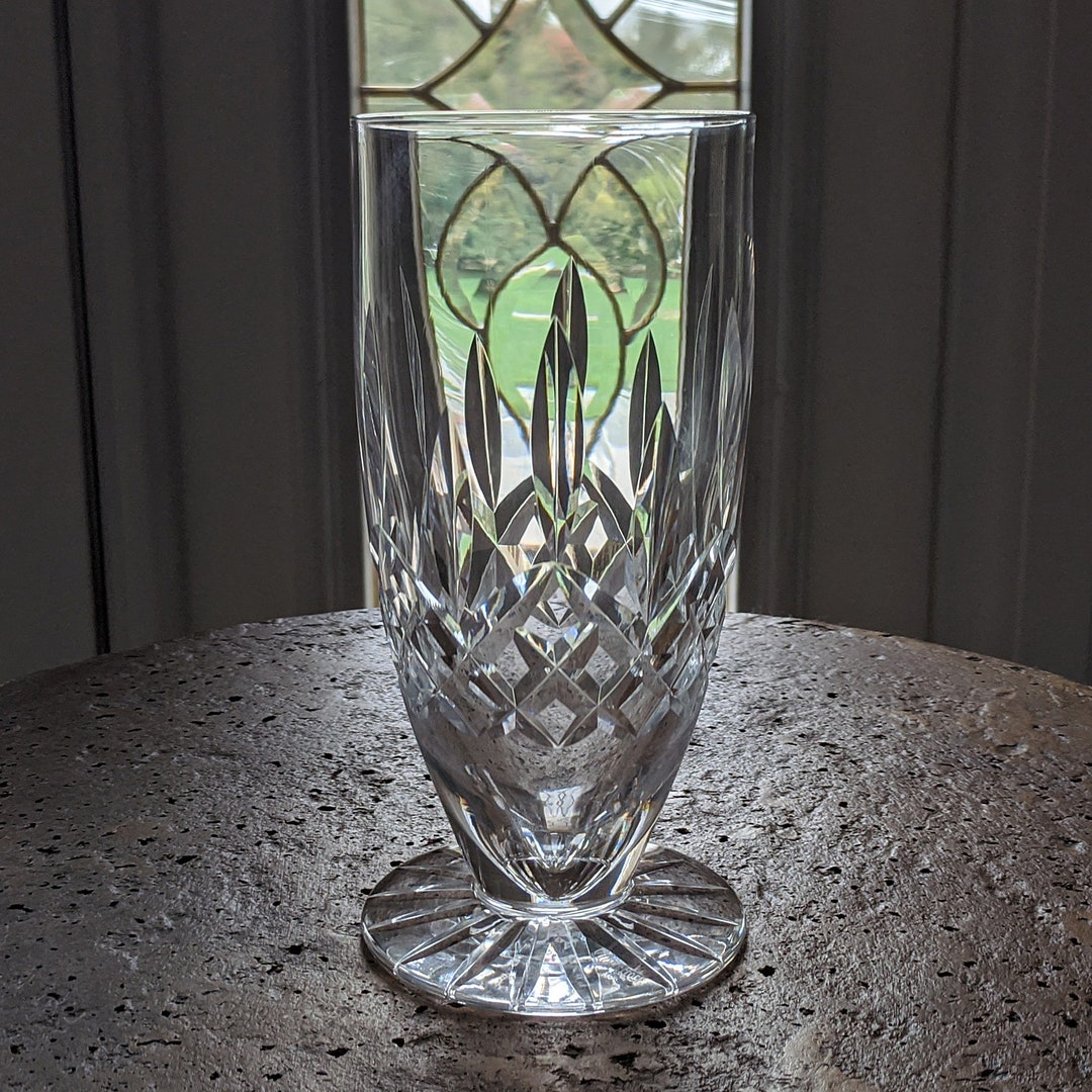 Waterford Crystal LISMORE Iced TEA Beverage Earlier Glass 6 Etsy