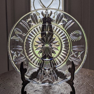 Waterford Crystal Millennium Accent Plate 8" Universal Five Toasts