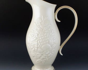 Lenox China FRUITS of LIFE Water Iced Tea Beverage Pitcher 28 oz 1st Quality