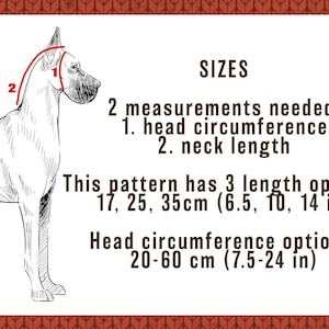 Dog snood knitting pattern/ Written and chart instructions / All sizes included: Italian Greyhound, Whippet, Saluki and others image 3