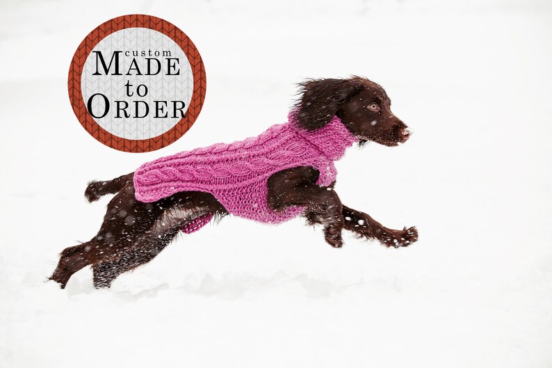 etsy custom dog sweaters