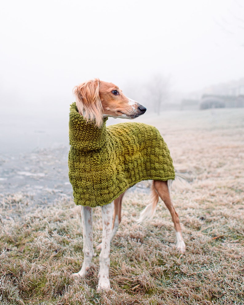 Sweater for Large Dogs / Warm Winter Dog Coat / Custom Made to Etsy