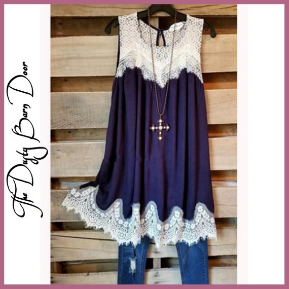 PREORDER. Lacy May Tunic