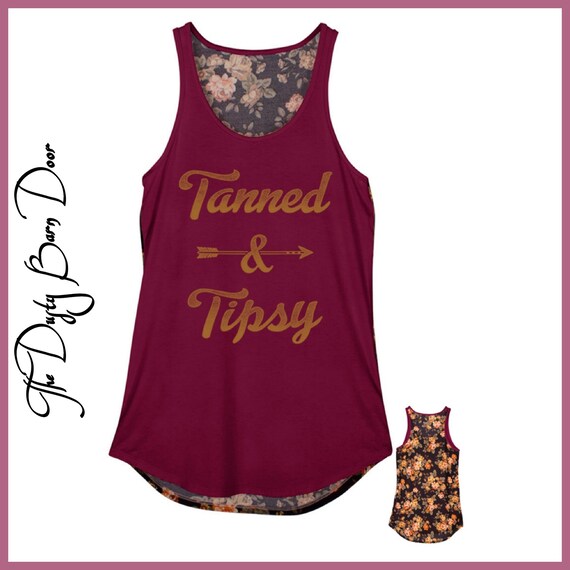 Tanned & Tipsy Tank