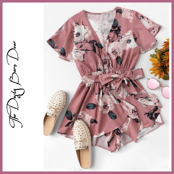 Dream On Floral Romper