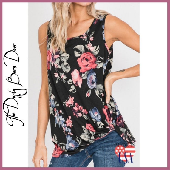 Favorite Forever Tank (Black/red)