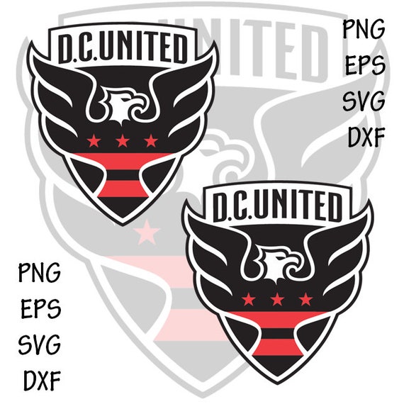 Dc United Vector Art High Quality Png Eps Dfx Svg For Digital Etsy