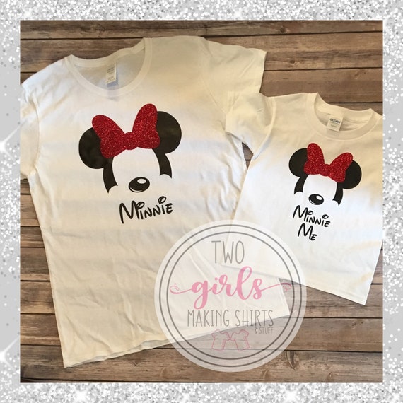 minnie and mini me shirts