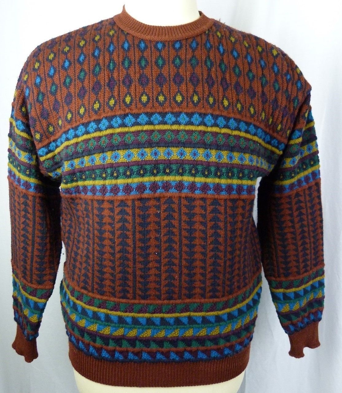 Vintage Pendleton Men's LARGE 100% Wool LOBO Sweater | Etsy