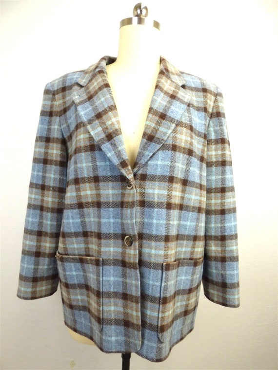 vintage pendleton women's blazer