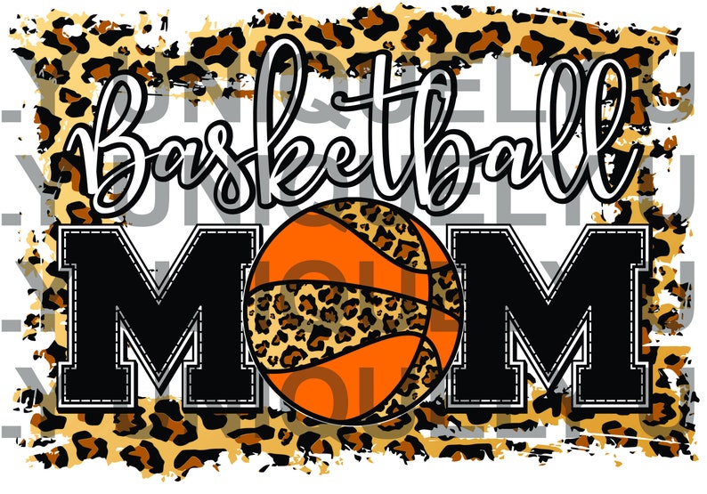 Basketball MOM PNG Etsy