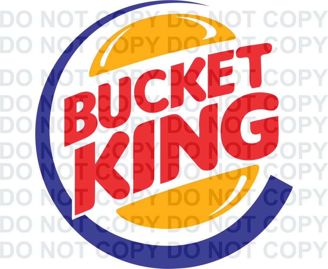 Bucket King SVG Etsy