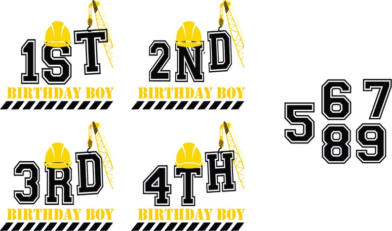 Download Birthday Boy Crew SVG and PDF | Etsy