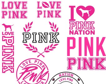Pink Logos svg and pdf