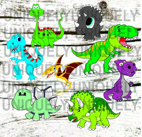 Download Cute Dinosaur Svg Etsy PSD Mockup Templates