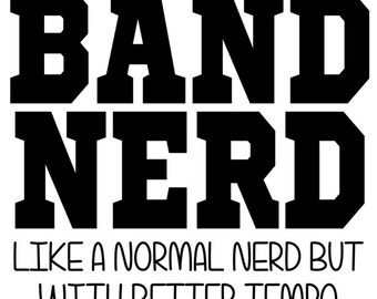 Band Nerd Etsy Band Nerd Etsy