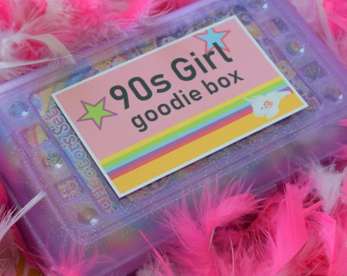 Choose Your Color Blast from the Past 90s Girl Goodie Box, 90s Mystery Box, Nostalgia Box