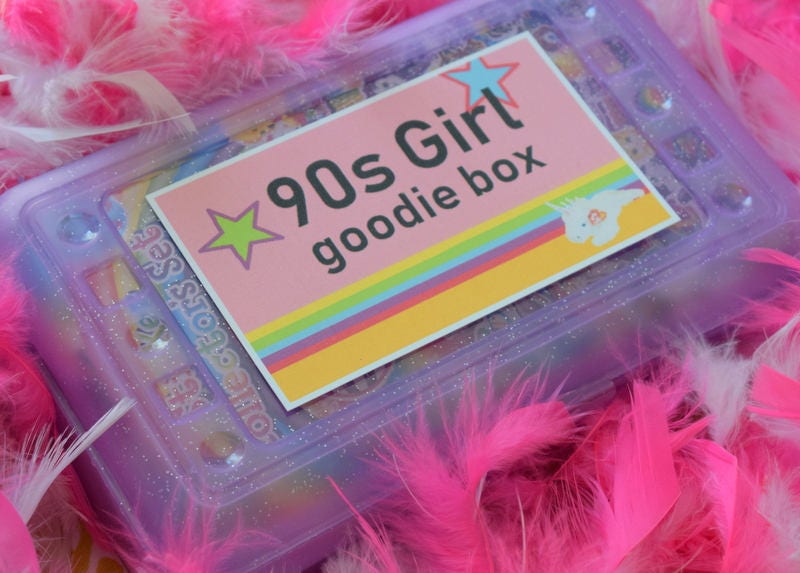 Memorabilia Art & Collectibles Collectibles 90s Mystery Box Nostalgia