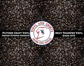 htv or permanent adhesive vinyl printed vinyl Coffee to go patterns Vinyl HEAT TRANSFER or ADHESIVE