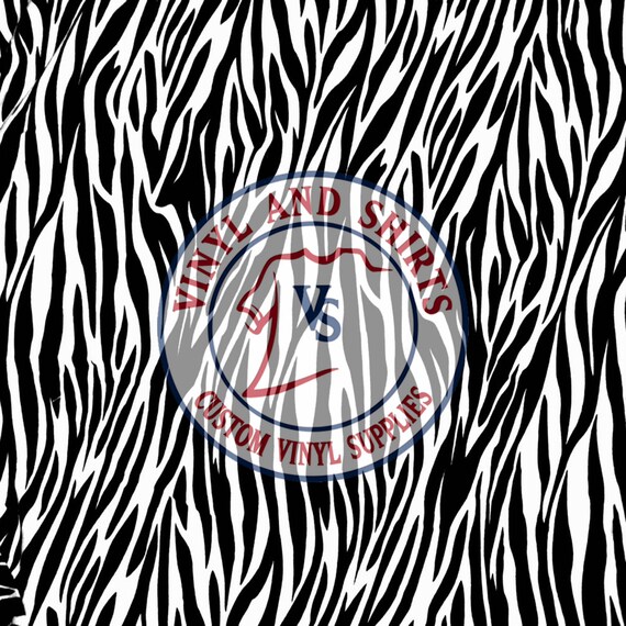 Zebra Patterned Vinyl / Printed 651 Vinyl / Printed Vinyl Etsy