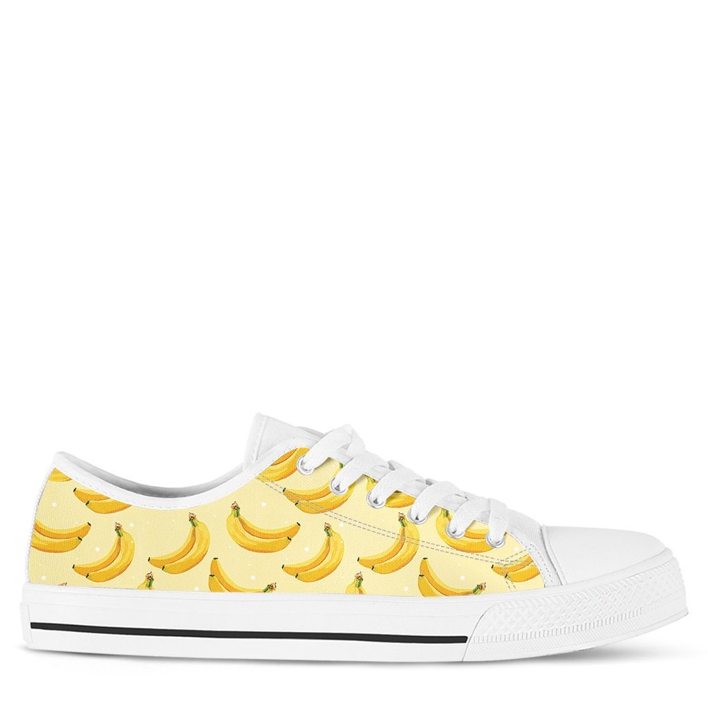 Banana Shoes Banana Sneakers Shoes Banana Women Sneakers Etsy