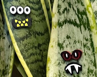Set of 3 More Plant Monster Magnets!