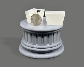 1:12 Scale Postal Tubs- Dollhouse Miniature Mail Totes