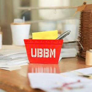 Postal UBBM Red Tub Tote