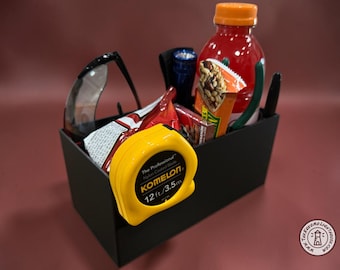 Forklift Caddy: Magnetic Cup Holder and Gear Organizer