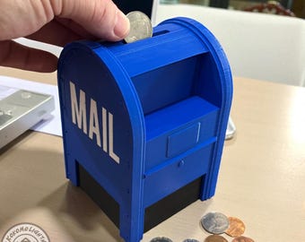 Mail Collection Box Shaped Piggy Bank