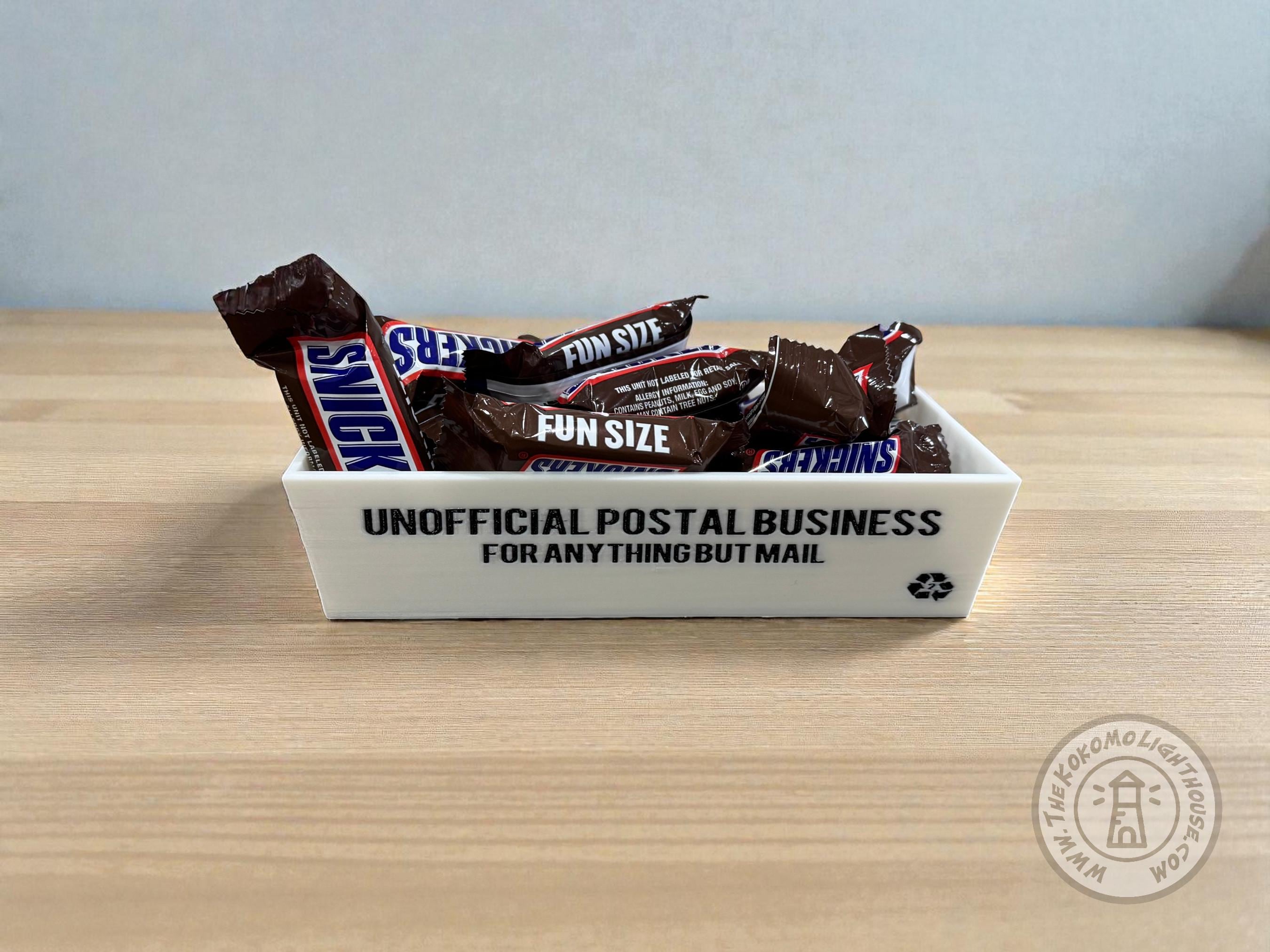 Usps Dps Rack Label Lil Postal DPS Tray Desk Organizer – 3D Printed USPS Postal Worker Gift ...