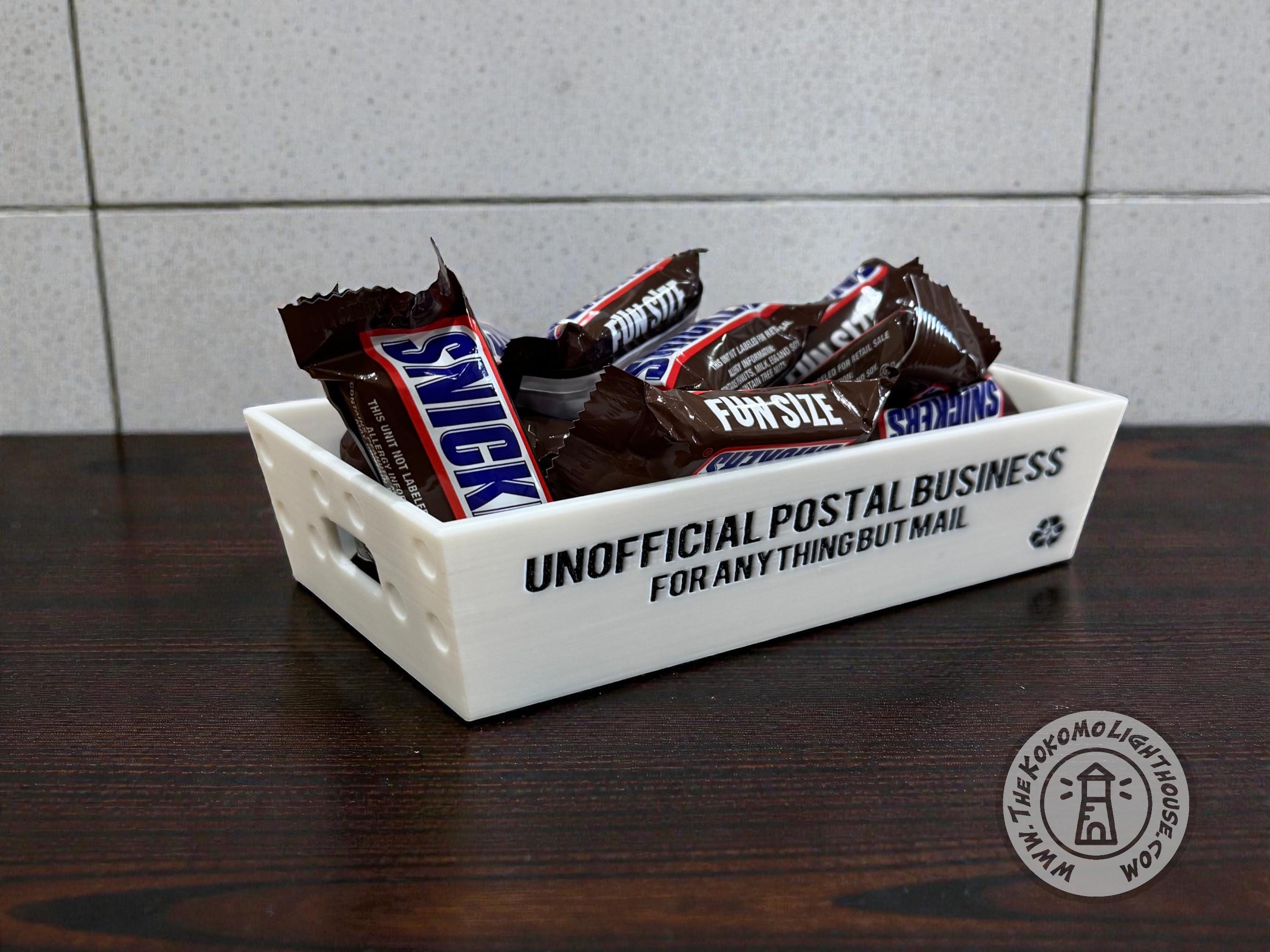 Usps Dps Rack Label Lil Postal DPS Tray Desk Organizer – 3D Printed USPS Postal Worker Gift ...