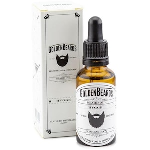Organic Beard Oil HYGGE - NON Scented Beard Oil - Neutral Smell for Beards - Keep Grooming your Beard Without ANY smell.