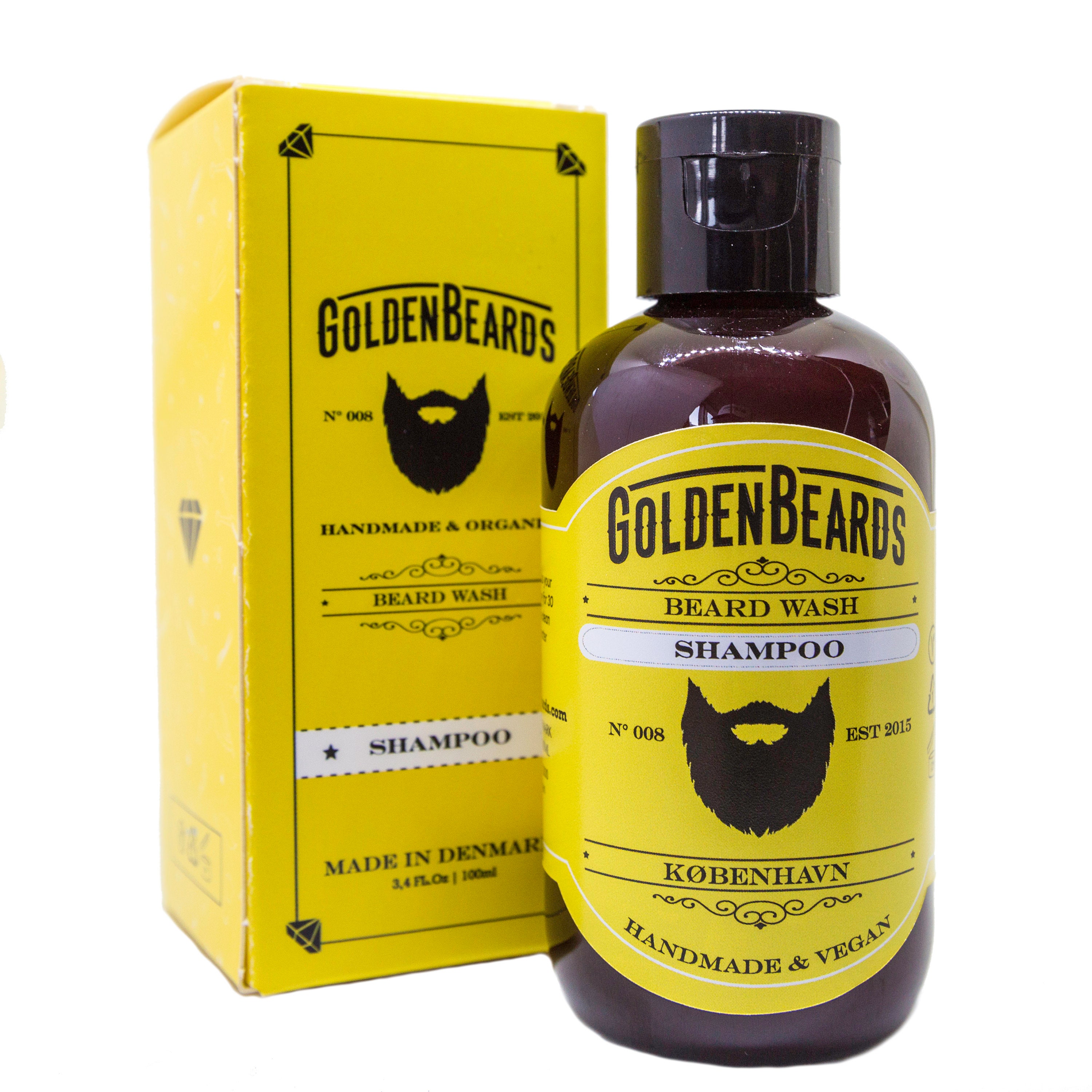 Beard Shampoo and Conditioner Set Bundle by Golden Beards the Etsy