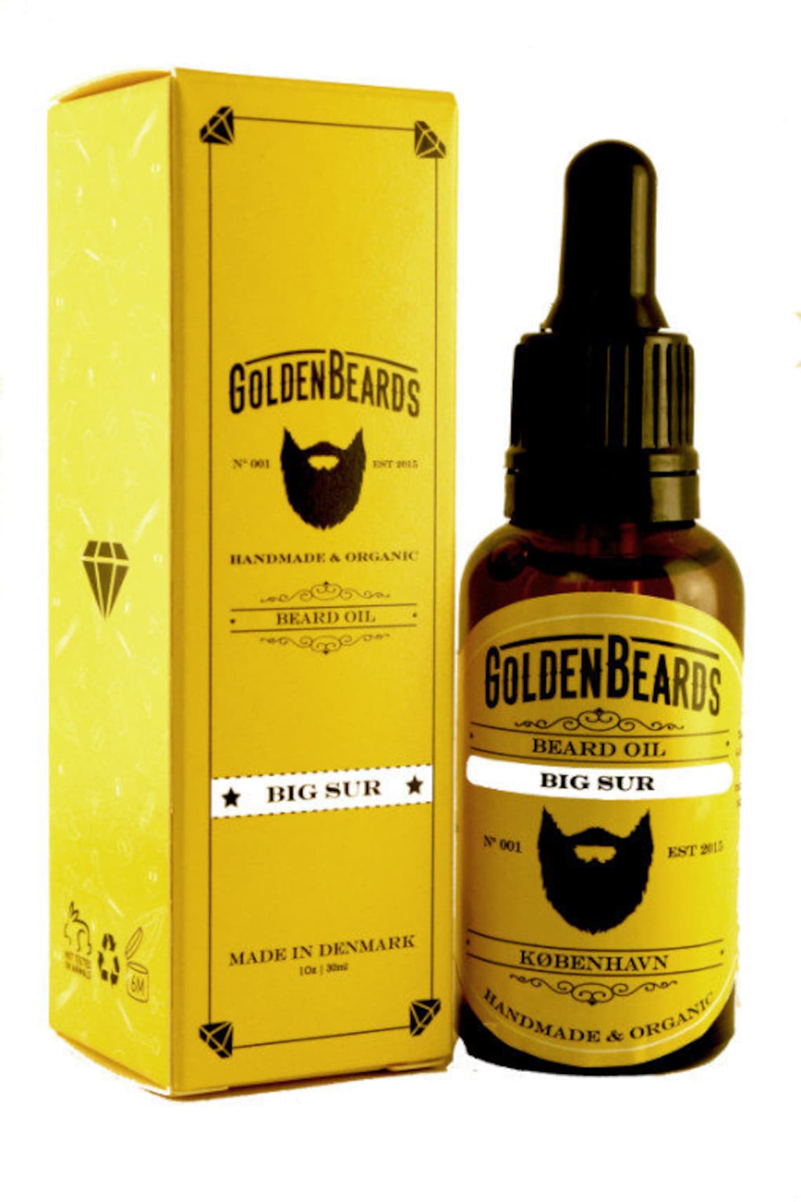 Organic & Vegan Beard Oil 1 Oz Made Solely From 100 Natural Oils That