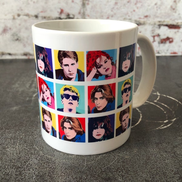 The Breakfast Club 80s Movie Mug, Retro 80s Mug, Teen Movie Mug, High School Gift, 80s Gift, Teen Movie Mug