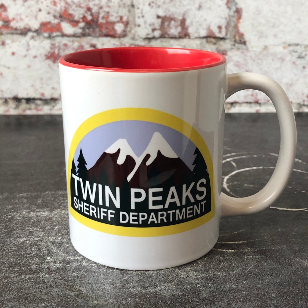 Twin Peaks Sheriff Department Mug White Coffee Mug 11oz 15oz 