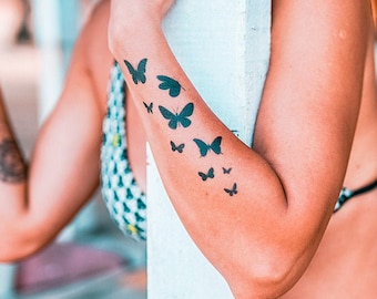 Silhouette Tattoo Etsy
