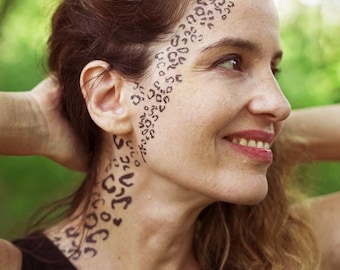 Trill Spots Tattoos - Trill Spots Face Makeup / Alien Makeup Tattoos / Trill Spots Temporary Tattoos / Trill Makeup Tattoos
